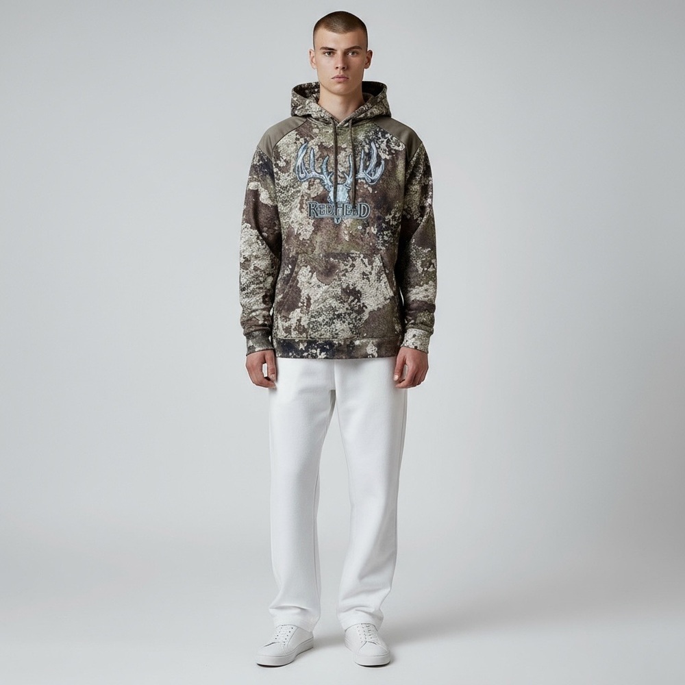 NWOT Red Head Wicking Camo Hoodie